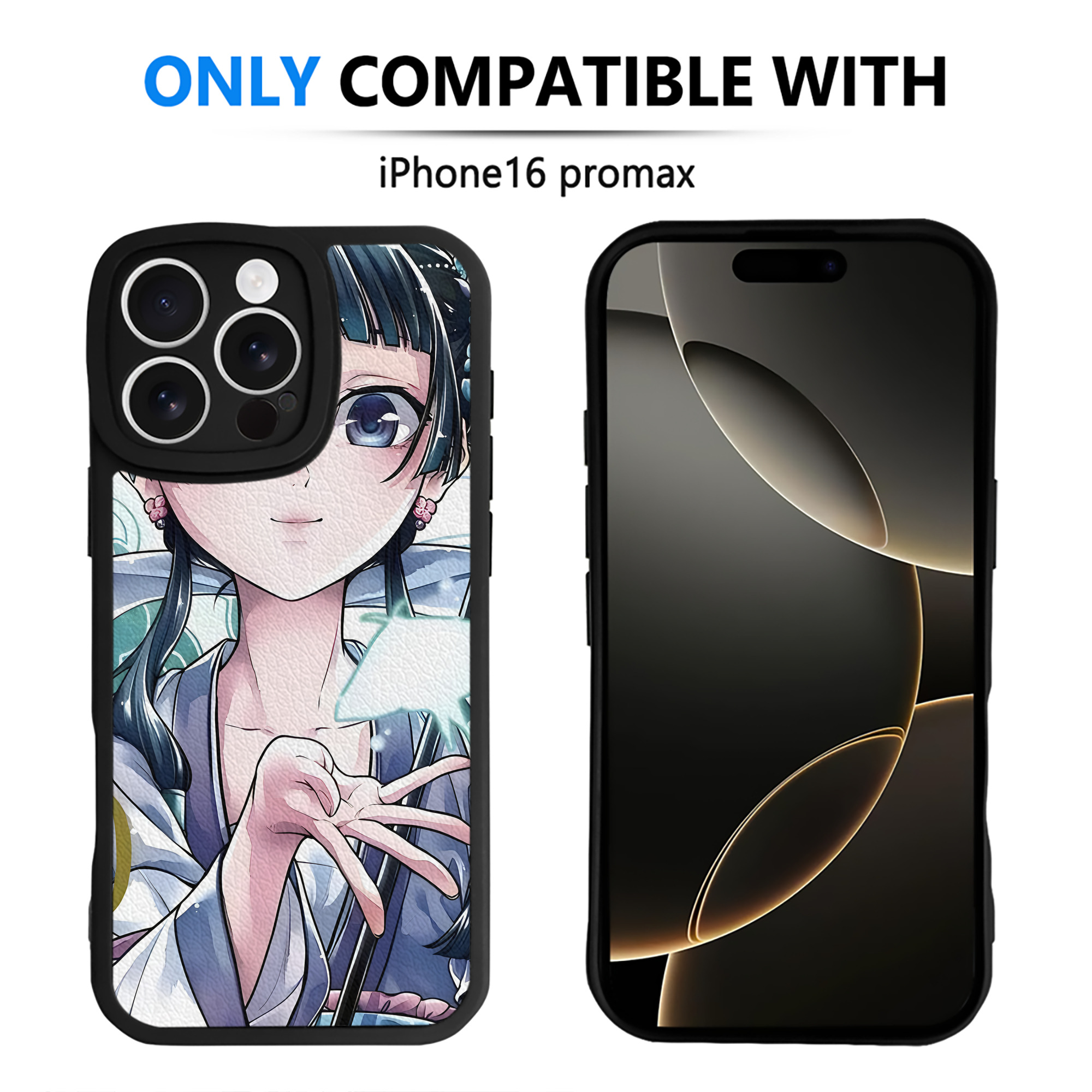 薬屋のひとりごと The Apothecary Diaries 【iPhone 16シリーズ対応】シリコンスマホケース（レザー調） 材質：シリコン